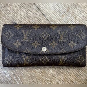 Louis Vuitton Dark Brown Monogram Wallet